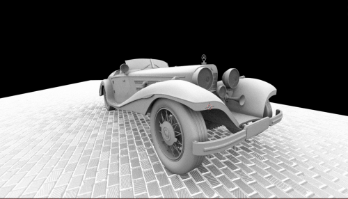 MERCEDES Type 540K Roadster